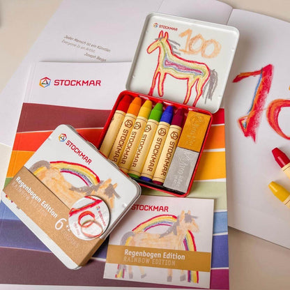 STOCKMAR Crayons Special Anniversary Rainbow Edition