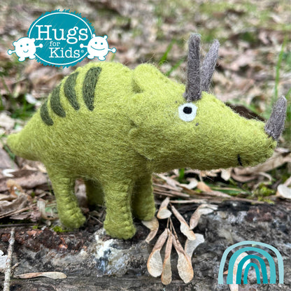 Felt Dinosaur – Triceratops