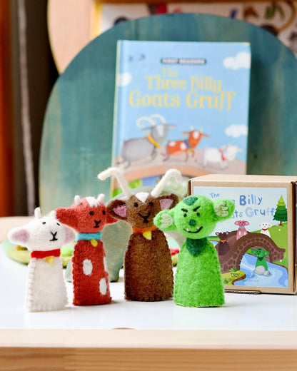 Finger Puppet Set –  Three Billy Goats Gruff