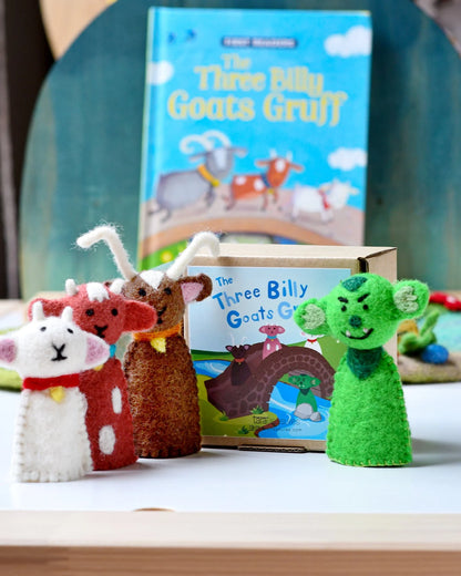 Finger Puppet Set –  Three Billy Goats Gruff