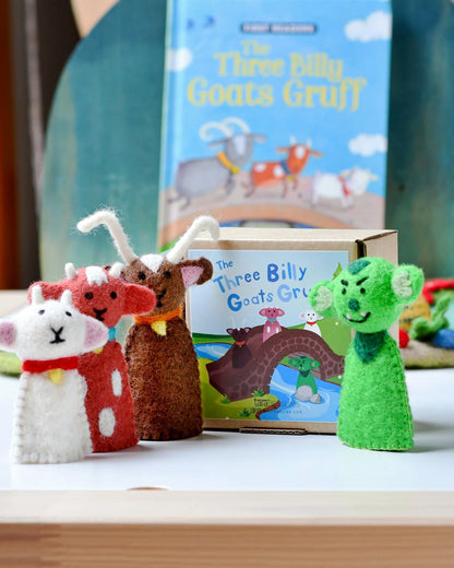 Finger Puppet Set –  Three Billy Goats Gruff