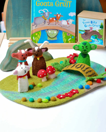 Finger Puppet Set –  Three Billy Goats Gruff