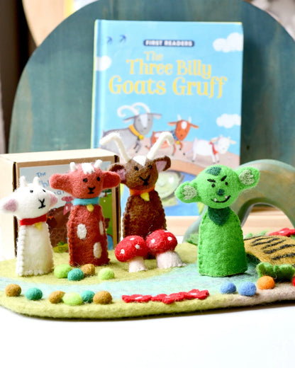 Finger Puppet Set –  Three Billy Goats Gruff