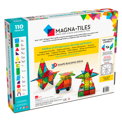 Magna-Tiles Metropolis 110-Piece Set