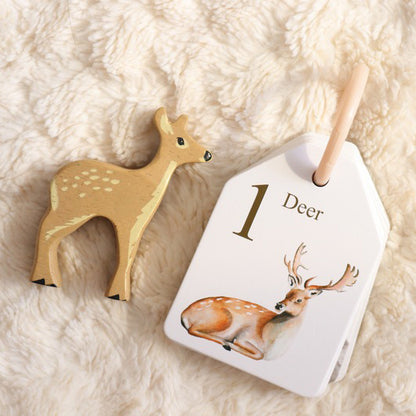 Wooden Fallow Deer