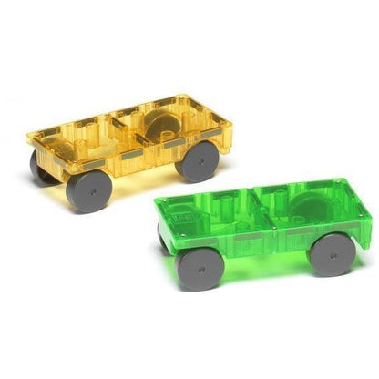 2 Car Magna-Tiles Expansion Set - MagnaTiles - Hugs For Kids