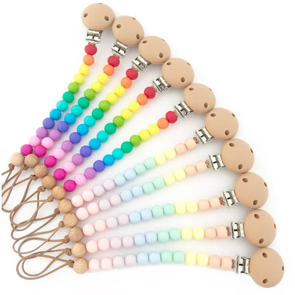 Rainbow Bright Dummy Clips - Nature Bubz - Hugs For Kids